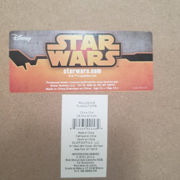 Star Wars Storm Trooper Composite Wall Decor Hanger Sign - Picture 7 of 8